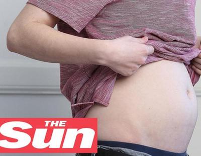 Un joven de 20 años, primer embarazado en Gran Bretaña