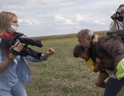 Condenada a tres años de libertad condicional la cámara que agredió a unos refugiados