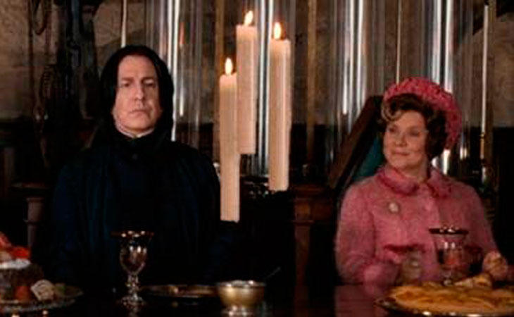 Snape y Dolores Umbridge