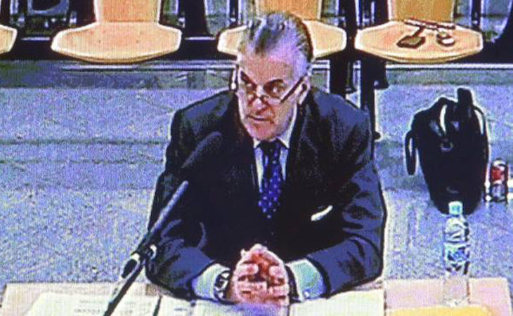 Bárcenas durante su declaración