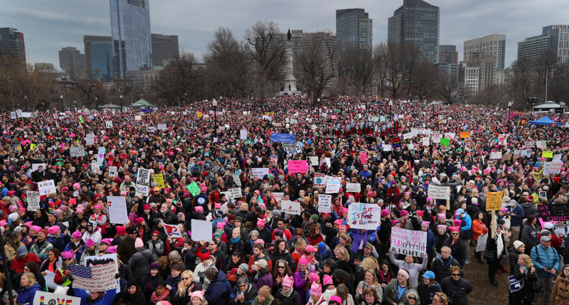 La cifra de asistentes en Washington alcanzó las 500.000 personas