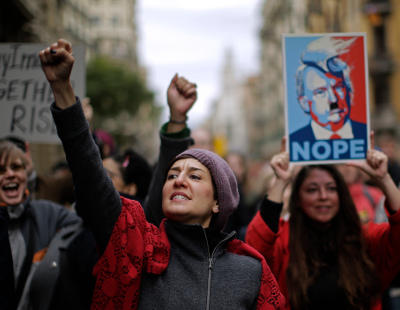 Medio millón de mujeres se alzaron contra Trump en la Women's March