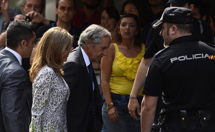 Rosalía Iglesias acudiendo a declarar en la Audiencia Nacional, en una fotografía de archivo