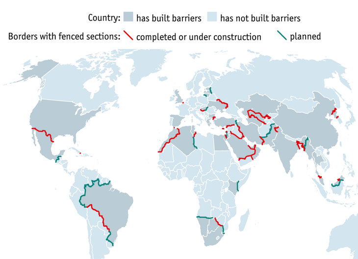 Muchas son las barreras en un mundo que grita contra Trump pero calla contra el resto