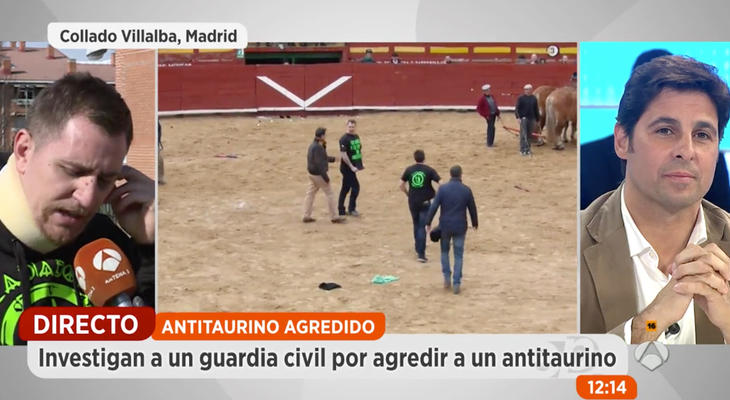 Debate sobre la agresión en 'Espejo público'