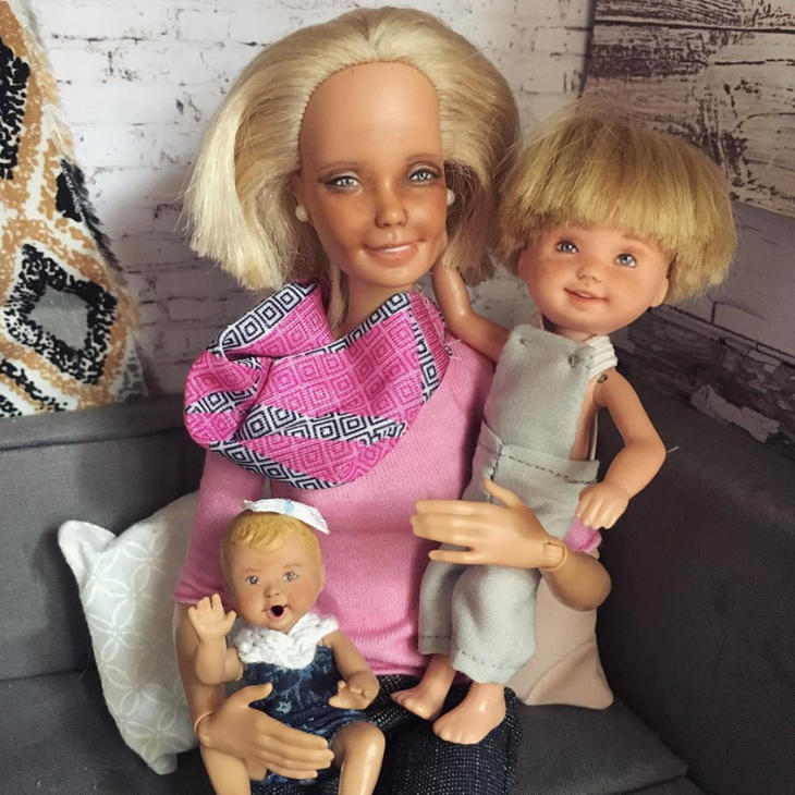 Barbie puede ser una mujer real (Instagram: allthelittledolls)