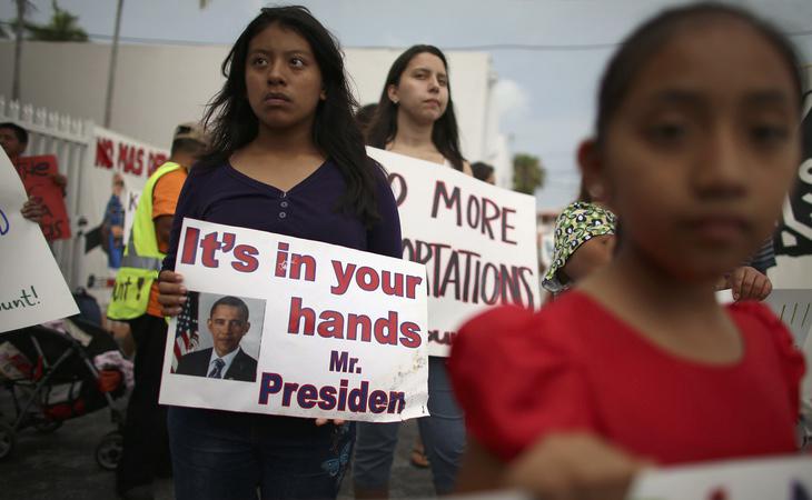 Varios colectivos se manifestaron contra las deportaciones masivas