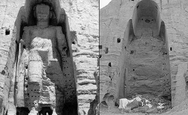 Los budas de Bamiyan contaban con 19 siglos de antigüedad. Fueron destruidos en segundos