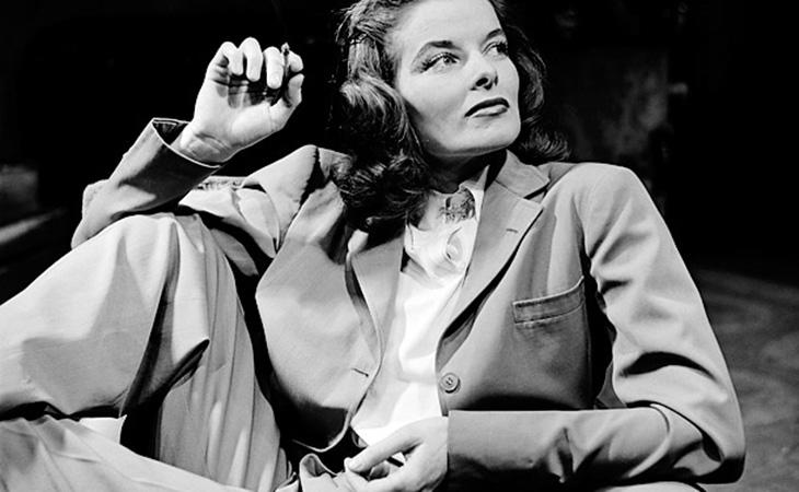 La famosa actriz Katherine Hepburn