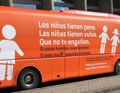 El asqueroso autobús transfóbico de los ultras de Hazte Oír que pretende dar la vuelta a España