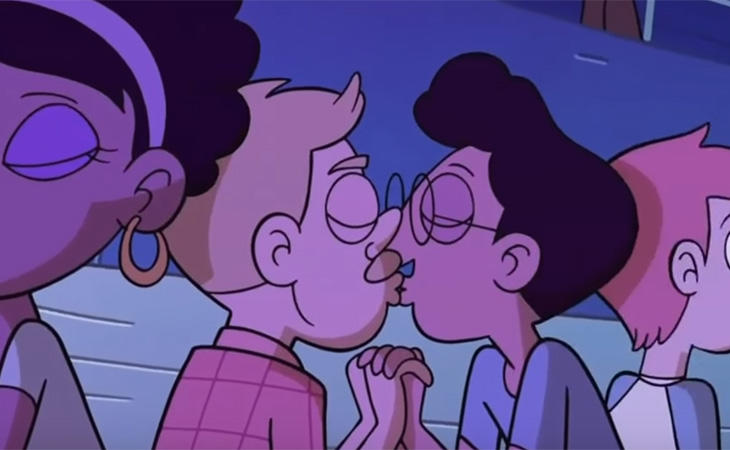 El primer beso entre personas del mismo sexo en Disney XD
