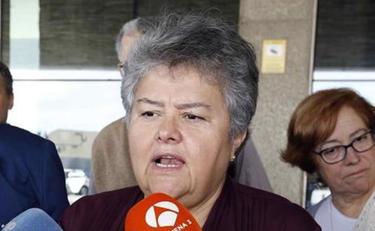 La presidenta de la Asociación de Víctimas, Pilar Vera