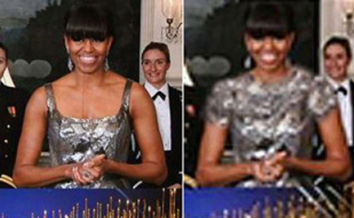 El vestido de Michelle Obama 