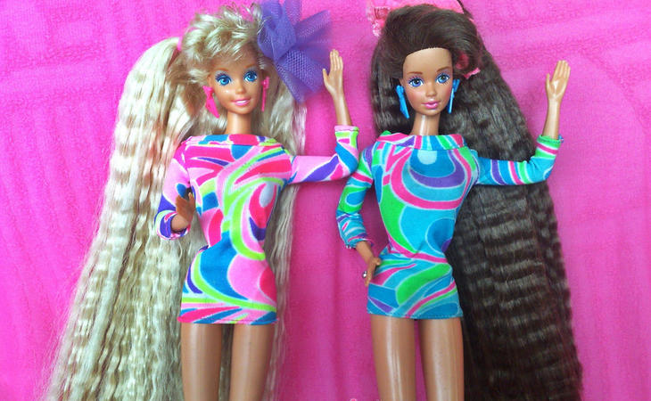 Barbie Totally Hair 1992 