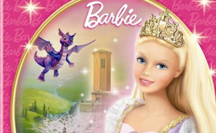 Cartel Barbie Rapunzel 