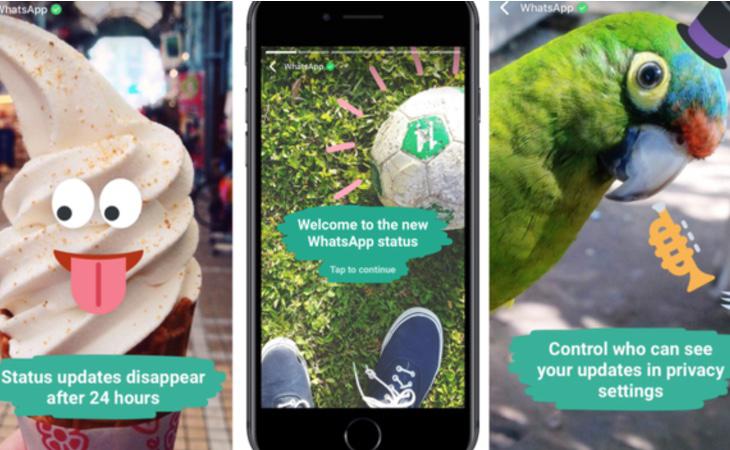 Así funcionan los nuevos Estados 'snapchatizados' de Whatsapp