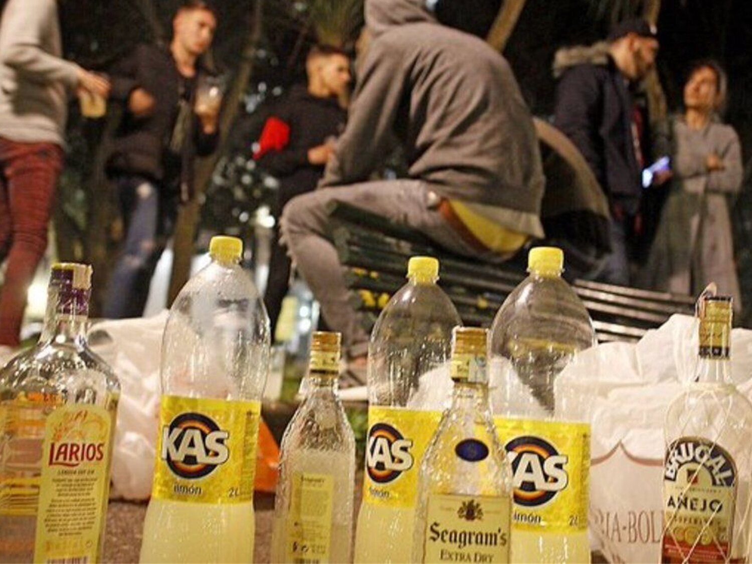 El 78% de los detenidos en el botellón del Parque del Oeste son españoles