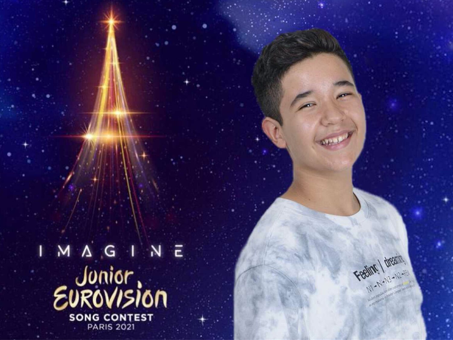 Así suena 'Reír', canción con la que Levi Díaz representará a España en Eurovisión Junior 2021