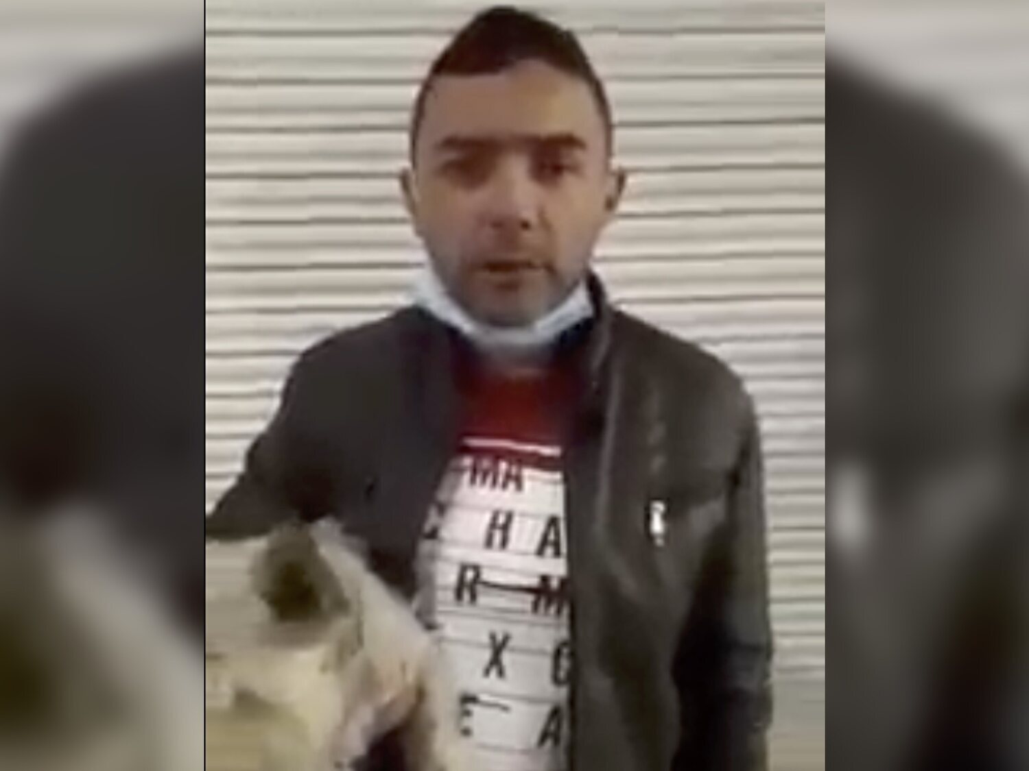 Graban a un hombre pateando brutalmente a un perro y ahora pide disculpas en redes