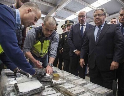 Doce años de cárcel para el guardia civil que introdujo el mayor alijo de cocaína en la historia de España