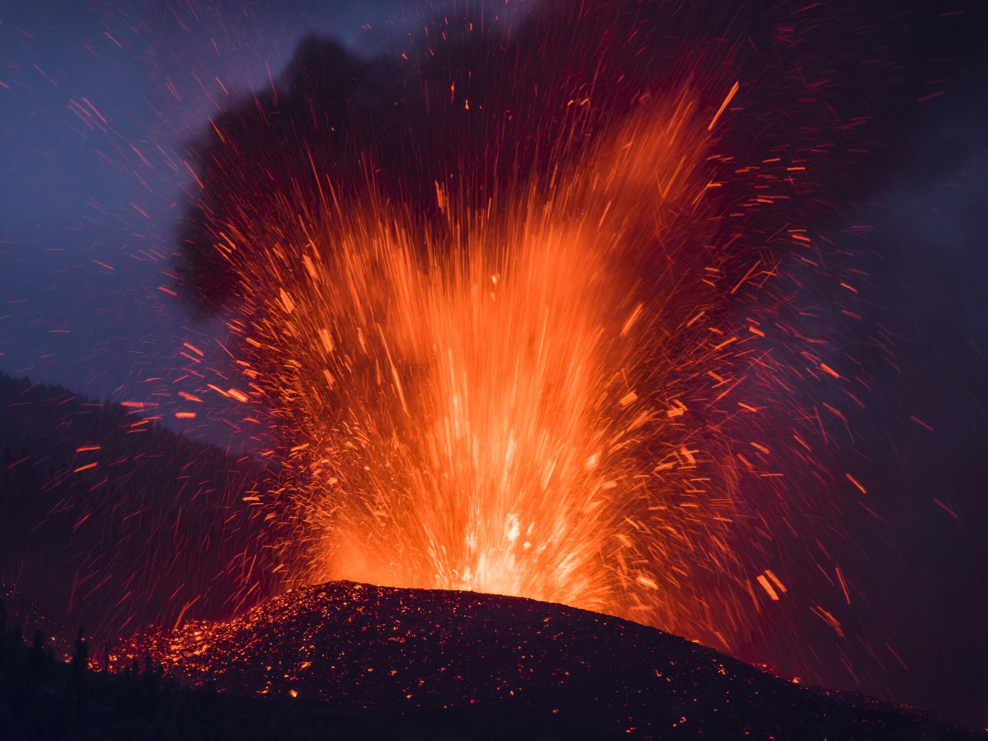 El volcán de La Palma deja su primera muerte