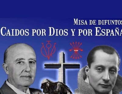 Alicante acogerá una misa a "los caídos por Dios y por España" que promociona con la imagen de Franco