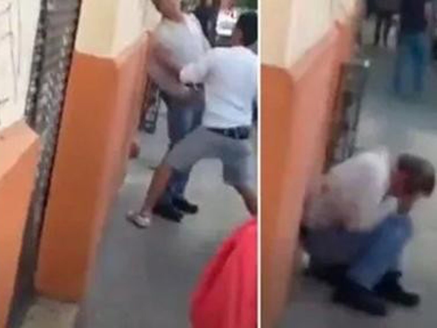 Graban a tres adolescentes golpeando a un anciano: la sorprendente reacción de sus padres