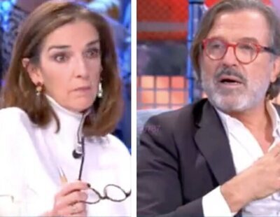 Jorge Javier veta a Paloma García-Pelayo por preguntar sobre violencia machista a Pepe Navarro