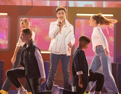 Así ha sido el primer ensayo de Levi Díaz en Eurovisión Junior: color, luz y un tren en escena