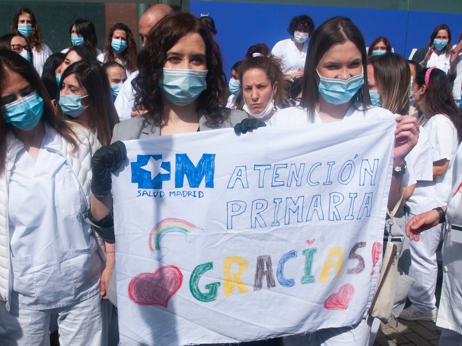 Colapso en la Atención Primaria de Madrid por el abandono de Ayuso, que culpa a los sanitarios