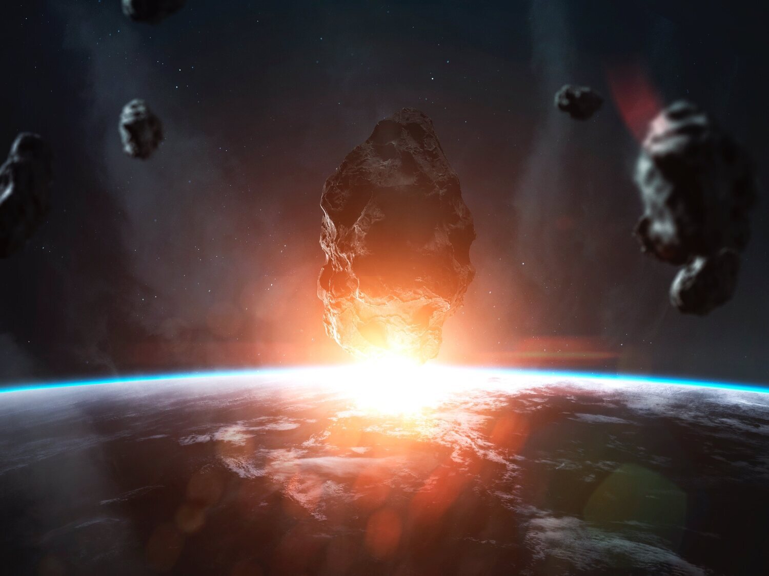 La NASA alerta sobre tres asteroides que rozarán la Tierra el 6, 7 y 11 de enero de 2022