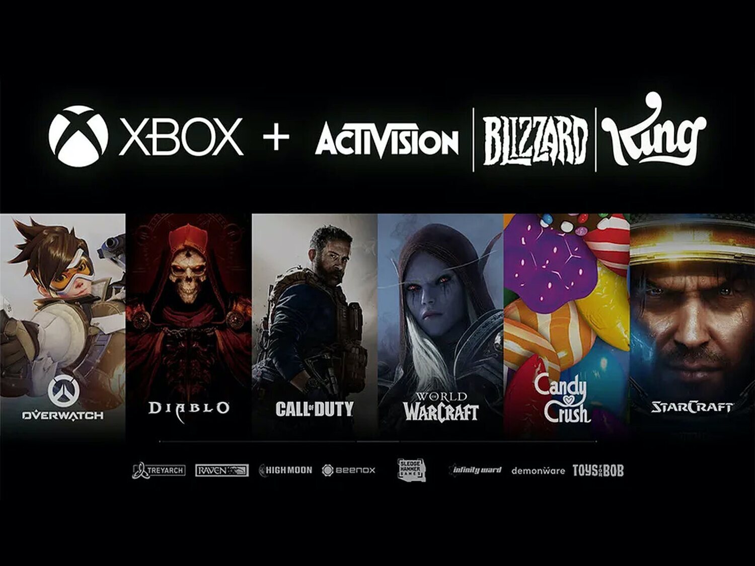 Microsoft compra Activision Blizzard quedándose con 'World of Warcraft' y 'Call of Duty'