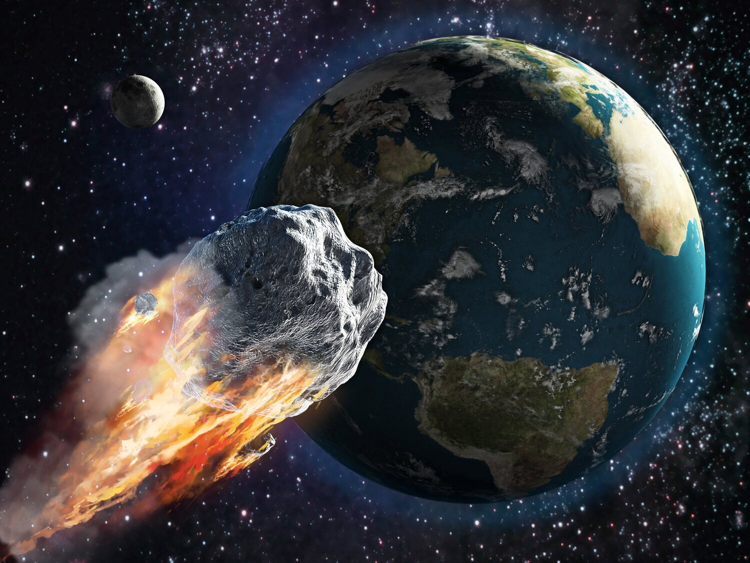 Un asteroide de 43 metros se acercará a la Tierra en febrero