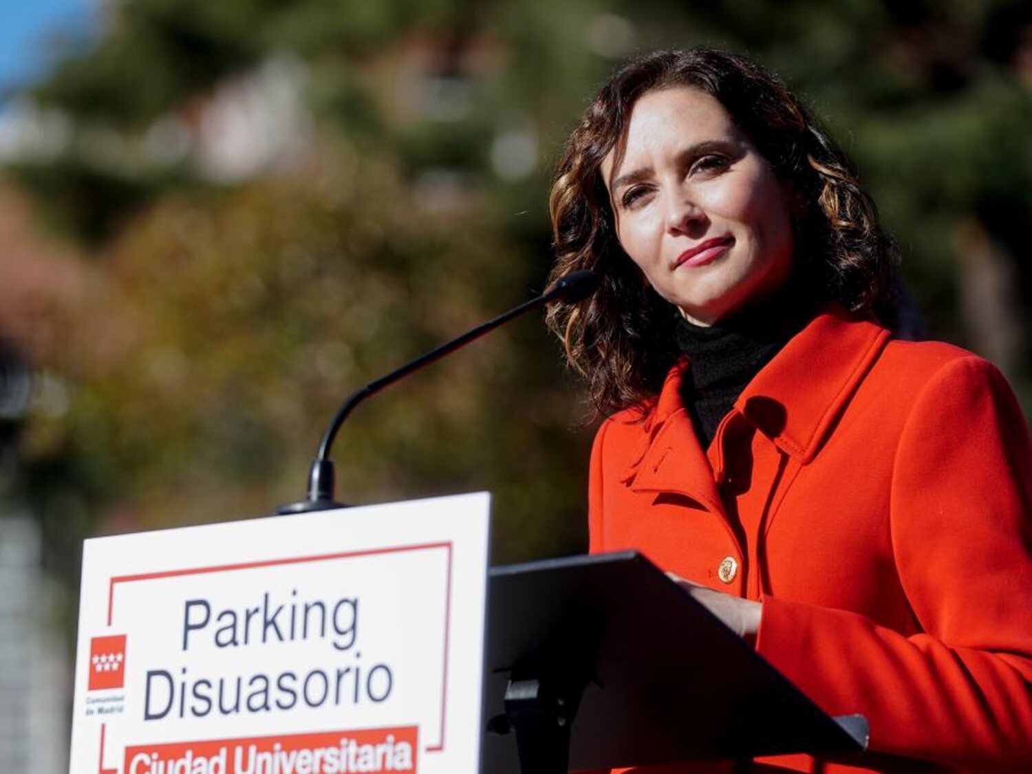 Ayuso inaugura un parking que ya fue abierto por Esperanza Aguirre en 2009