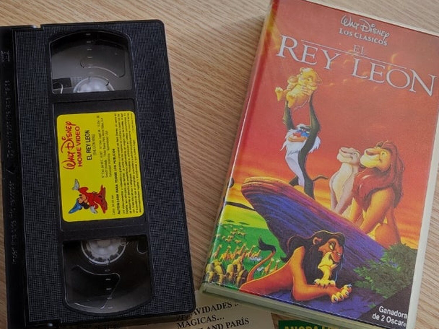 Se está revendiendo el VHS de 'El Rey León' por hasta 60.000 euros en Wallapop