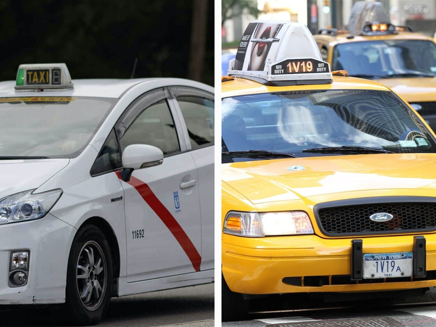 ¿Por qué los taxis son de distinto color según la ciudad y cuál es su significado?
