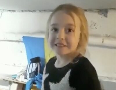 Amelia, la niña ucraniana que conmueve al mundo cantando 'Let it go' de 'Frozen' en un búnker