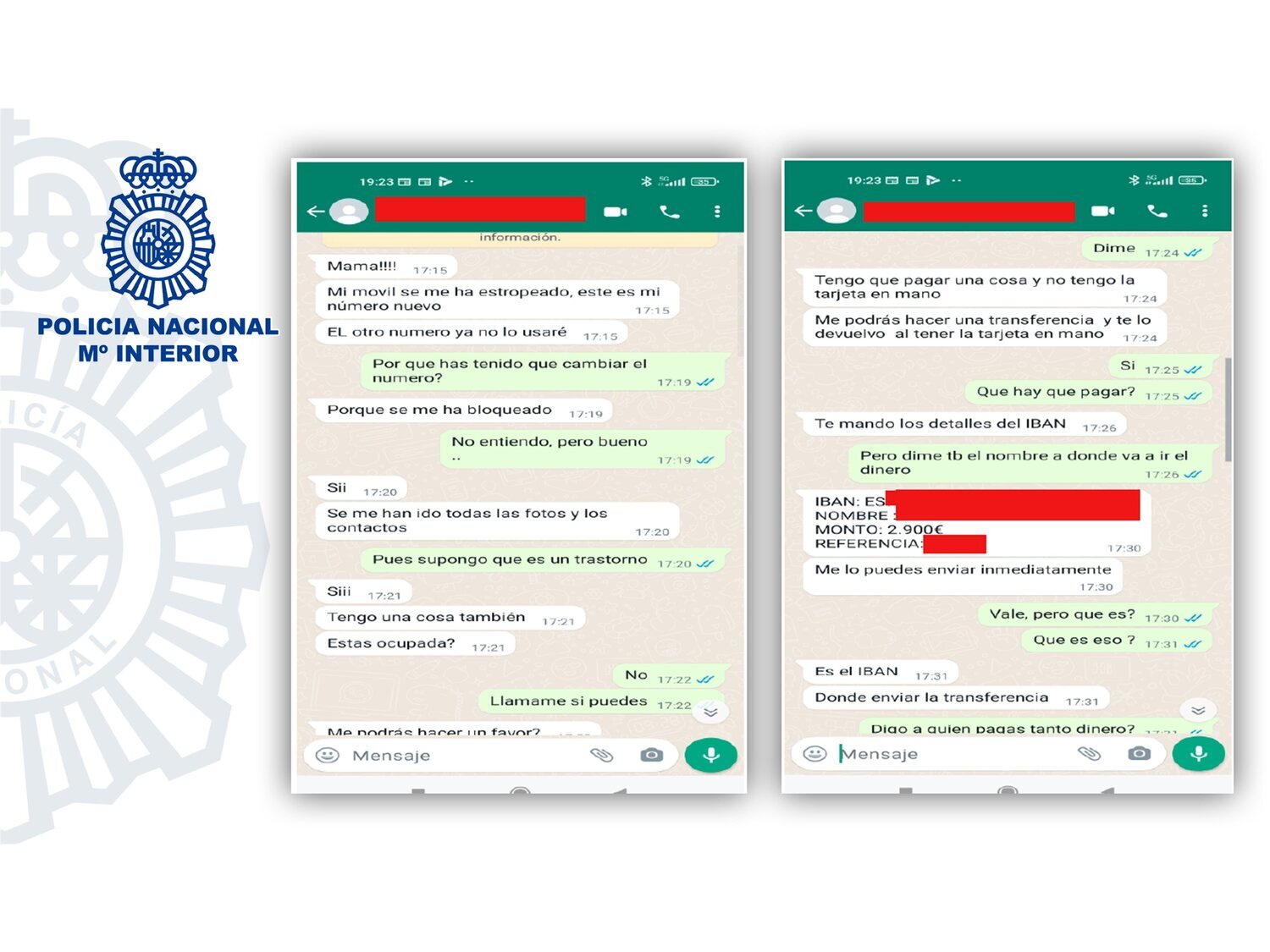 Nueva estafa por WhatsApp en la que simulan ser un familiar en apuros