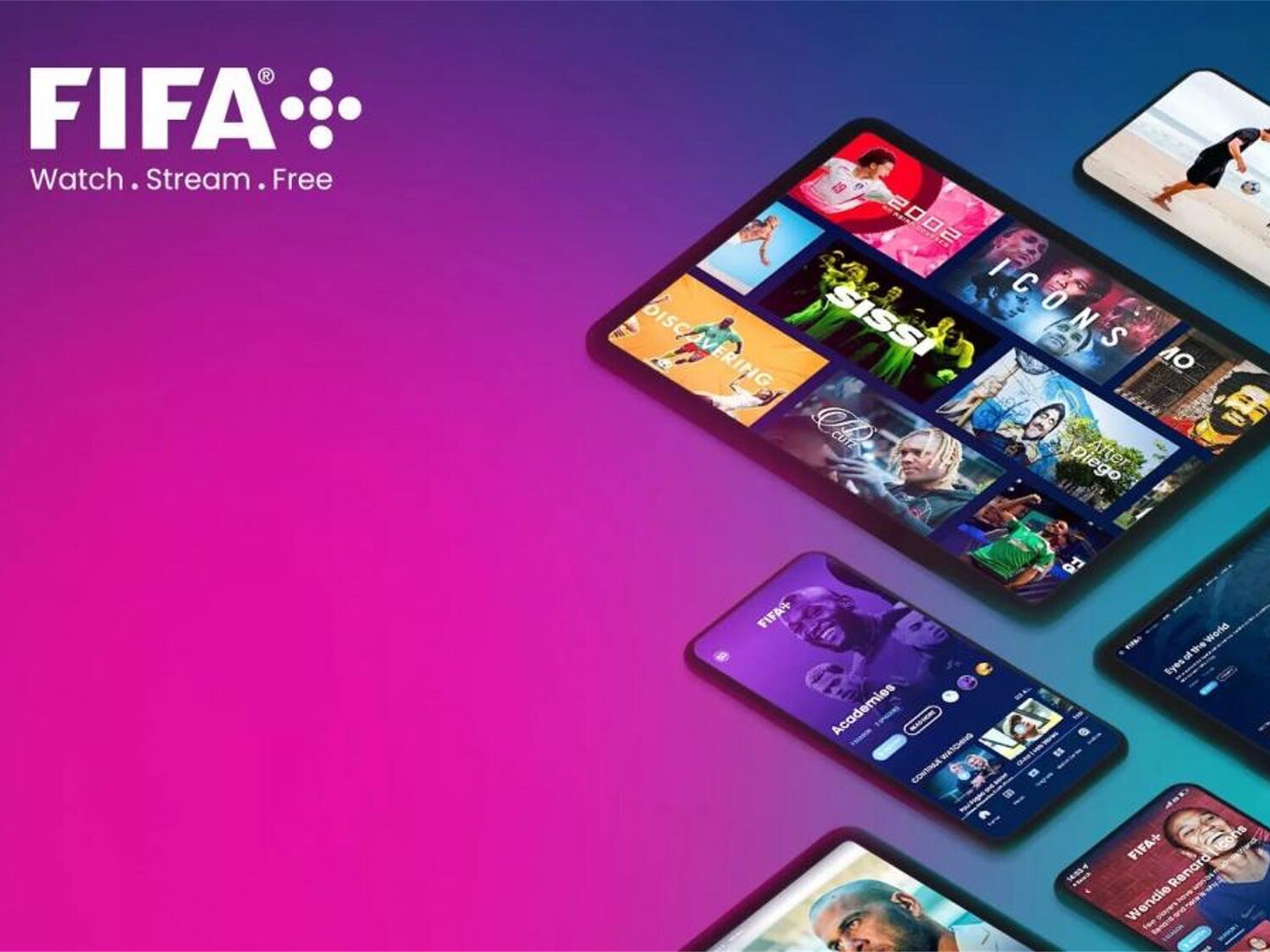 Así es FIFA+, la nueva plataforma de fútbol a la carta