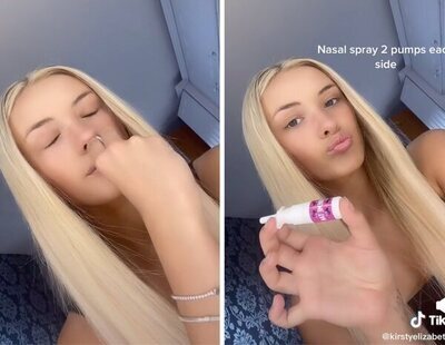 Un spray nasal para ponerte morena, el último y peligroso reto viral de TikTok