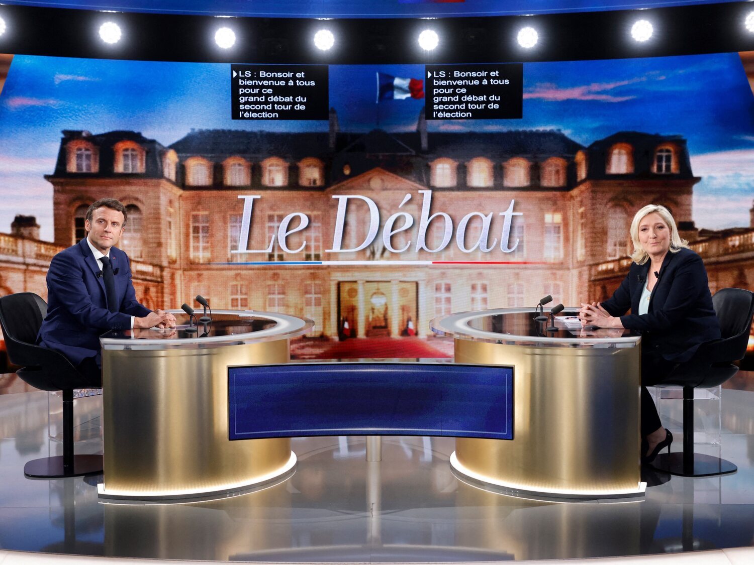 Debate Macron-Le Pen: los momentos clave de un tenso cara a cara