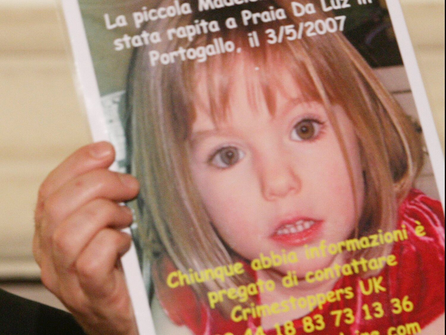 La Policía alemana encuentra pruebas físicas de Madeleine McCann que implican al principal sospechoso