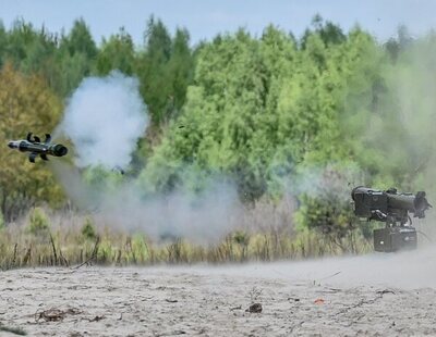 Un vídeo muestra cómo Ucrania destruyó con sus misiles cuatro tanques rusos seguidos en tres minutos