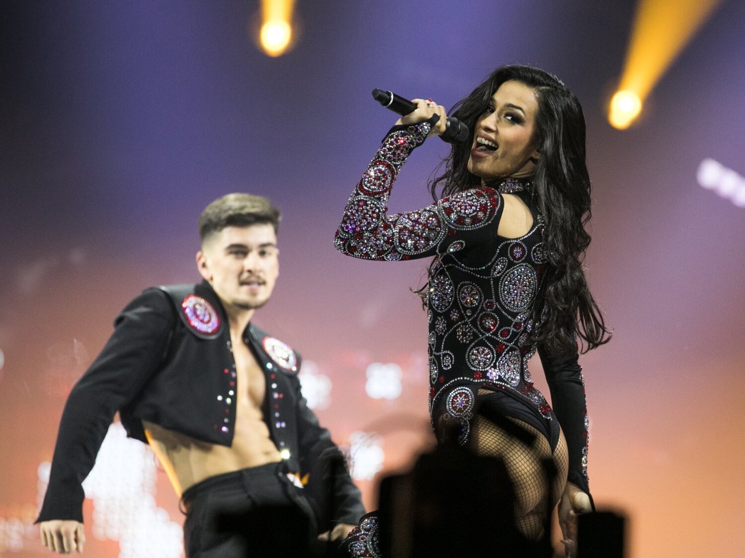 Chanel, lista para triunfar en Eurovisión: Así ha sido su segundo ensayo en Turín