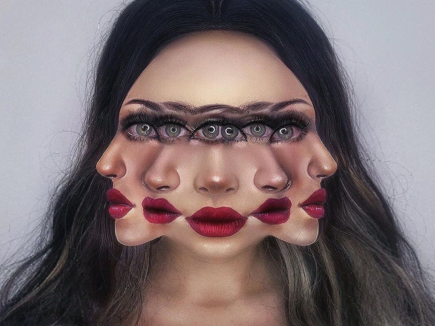 Las increíbles ilusiones ópticas de esta artista colombiana hechas con maquillaje