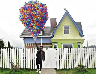 Una pareja chilena construye una casa idéntica a la de 'UP' y triunfa en TikTok