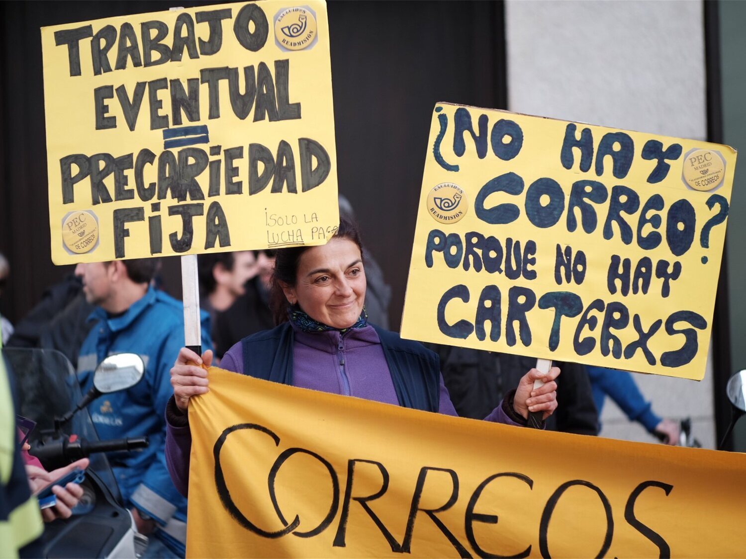 Huelga de tres días en Correos: trabajadores y sindicatos desafían a la empresa en medio de un clima de tensión