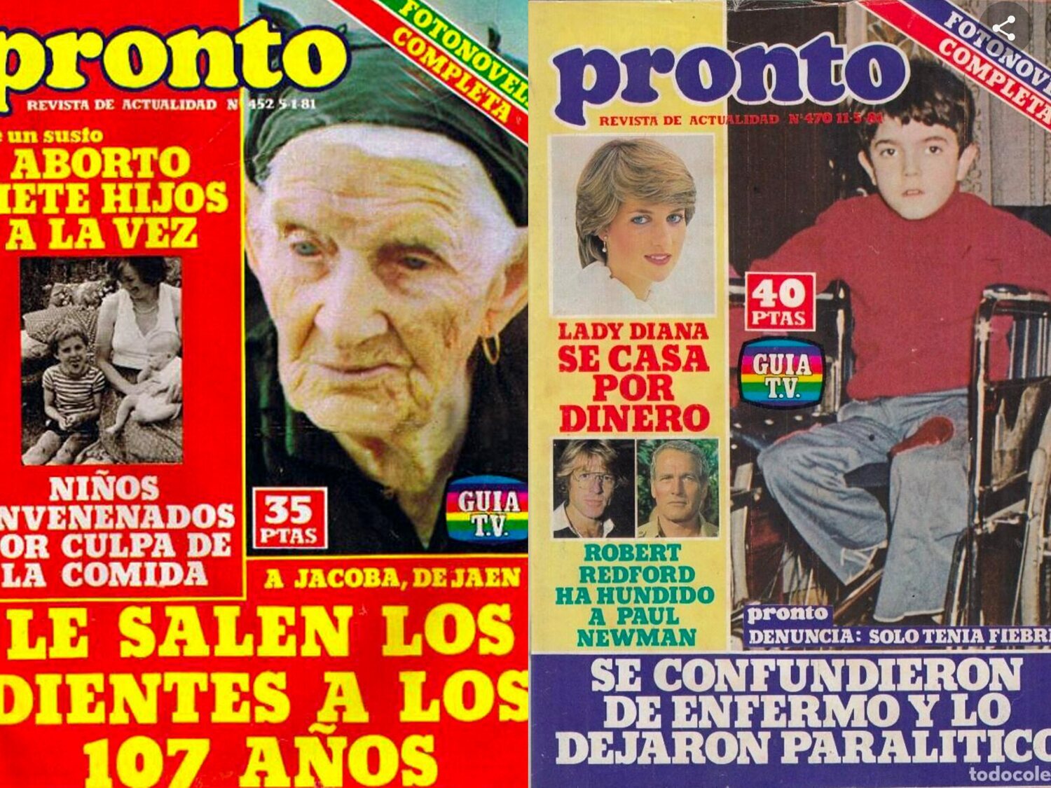 Las portadas de revistas más surrealistas de la historia: "Ya no hay titulares como los de antes"