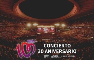 Así es el conciertazo que Cadena 100 prepara para su 30 aniversario en Madrid
