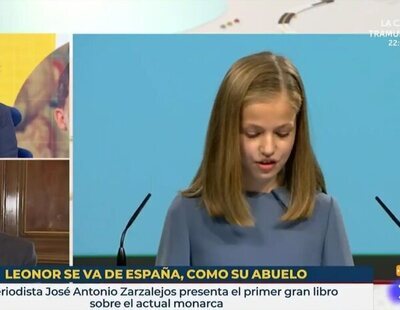 La justicia anula el despido del guionista de TVE autor del rótulo "Leonor se va de España, como su abuelo"